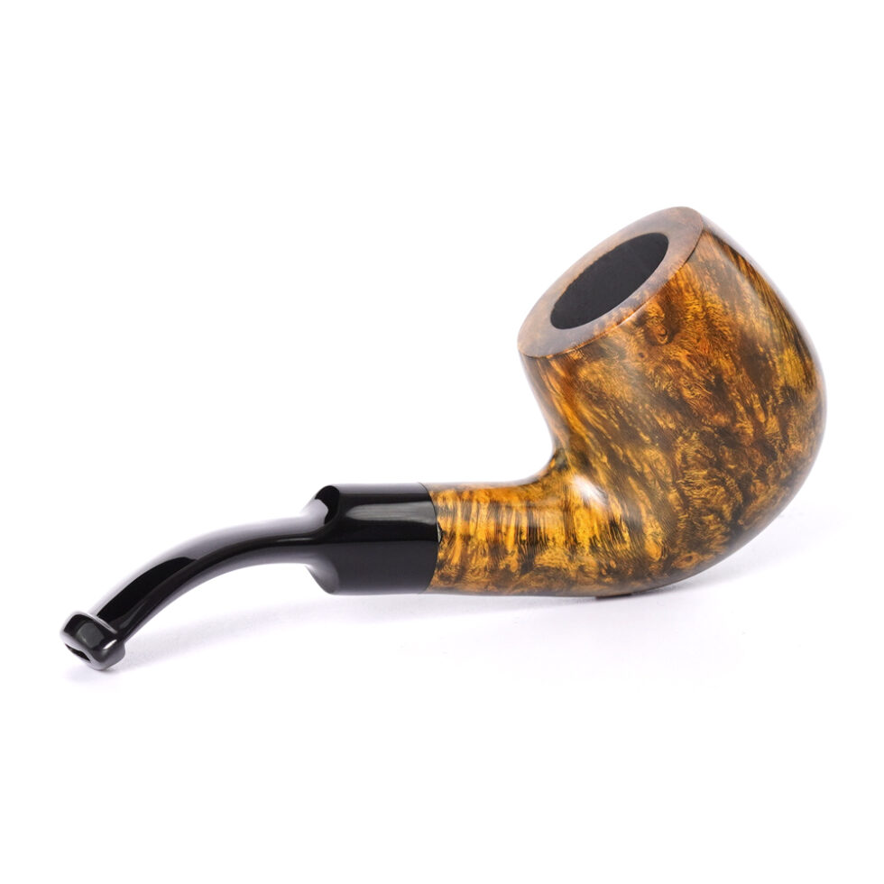 Bent Briarwood Tobacco Pipe