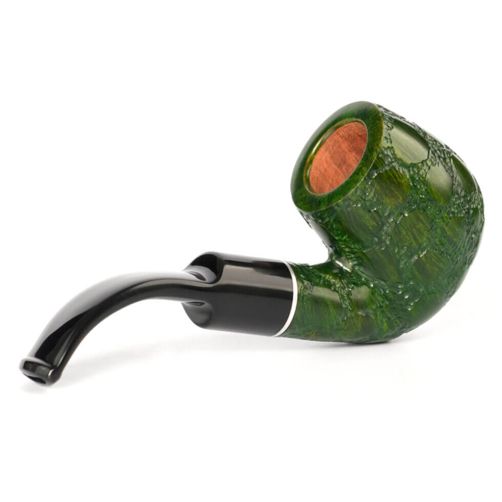 Best green handmade tobacco pipe