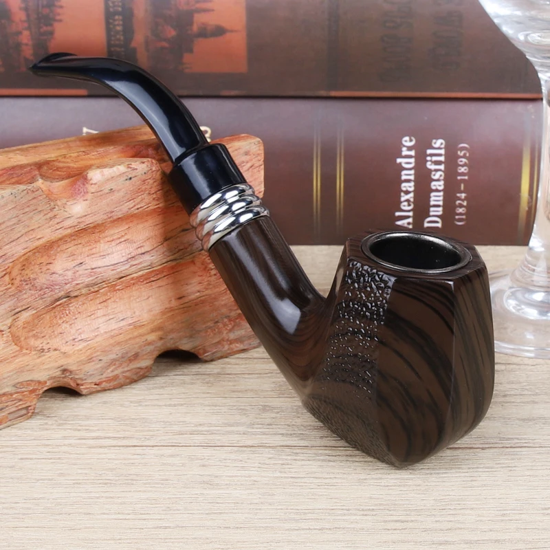 Classic Resin Wood Long Pipe