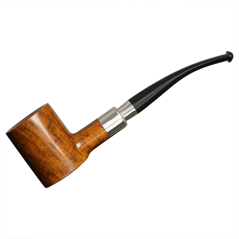 Italian Imported Bent Stem Poker Pipe