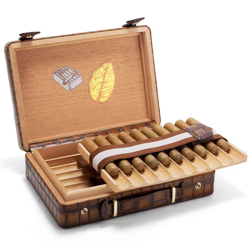 Alligator Cigar Case