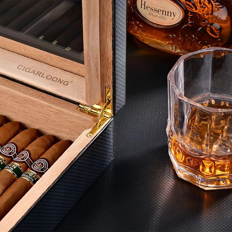 Luxury Humidor Box For Cigars