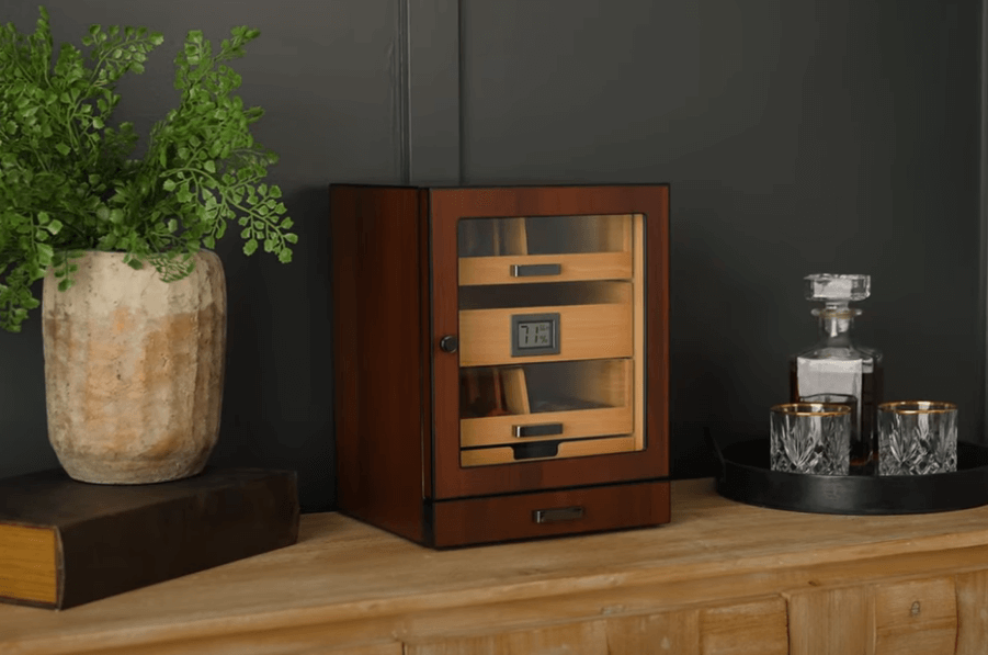 what is a cigar humidor cabinet?