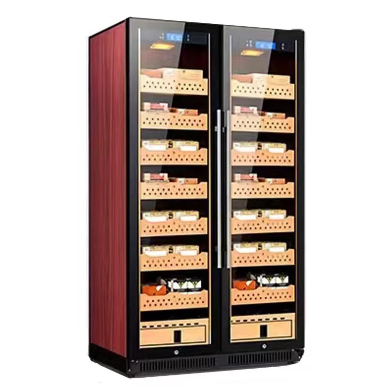 Quality Importers Commercial 1500 Cigar Wall Cabinet Humidor