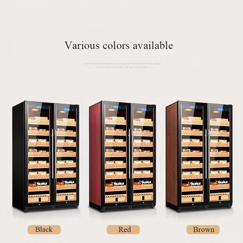 Quality Importers Commercial 1500 Cigar Wall Cabinet Humidor